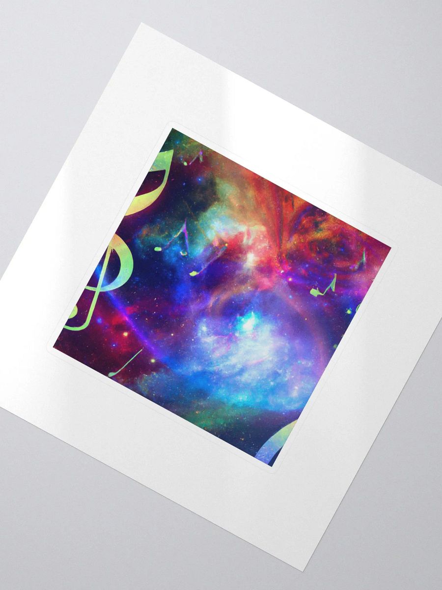 Galactic Wild Music Gamma Sticker product image (2)