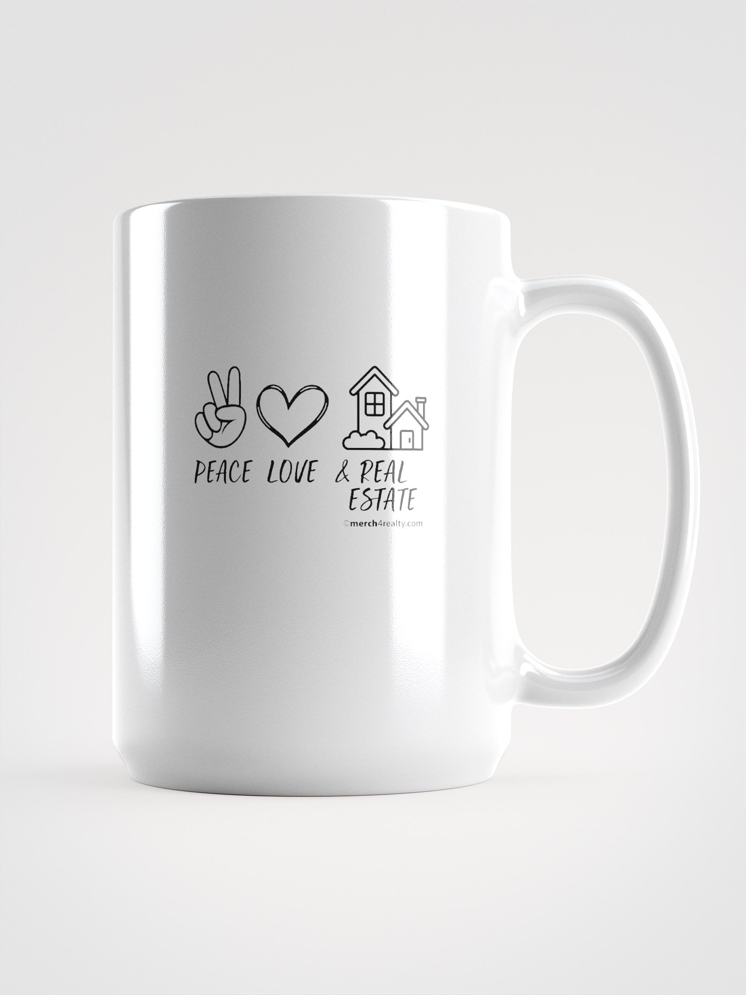 Peace, Love & Real Estate Mug product image (1)