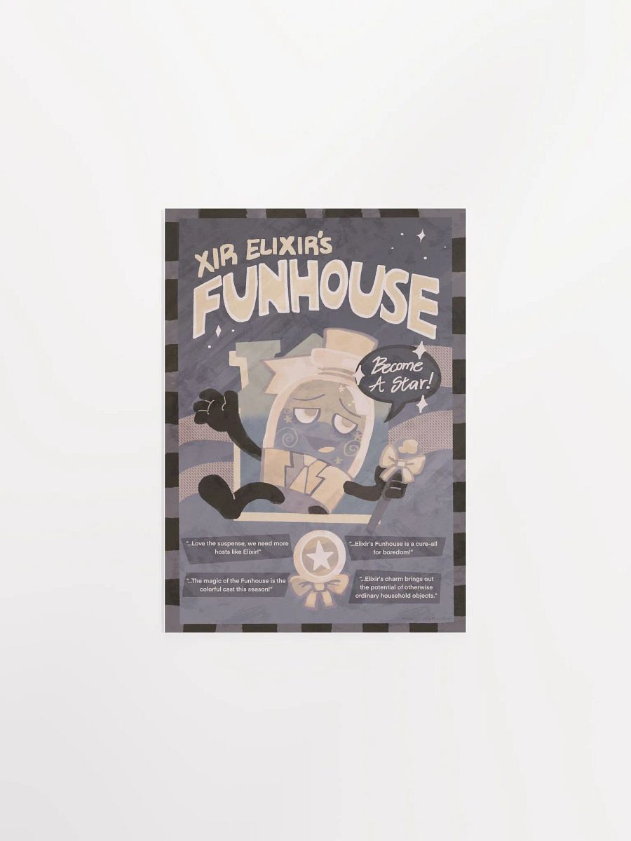 Elixir's Funhouse Muted Poster product image (1)