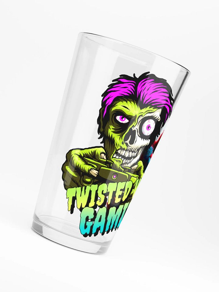 Twisted Virus Gaming: Teddy's Terror - shaker pint glass product image (1)