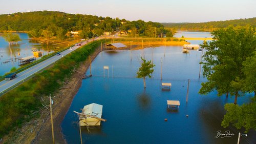 🏞️ Shadow Rock Park – Forsyth, Missouri

From above, you can still see the aftermath of the summer flooding — ballfields, pav...