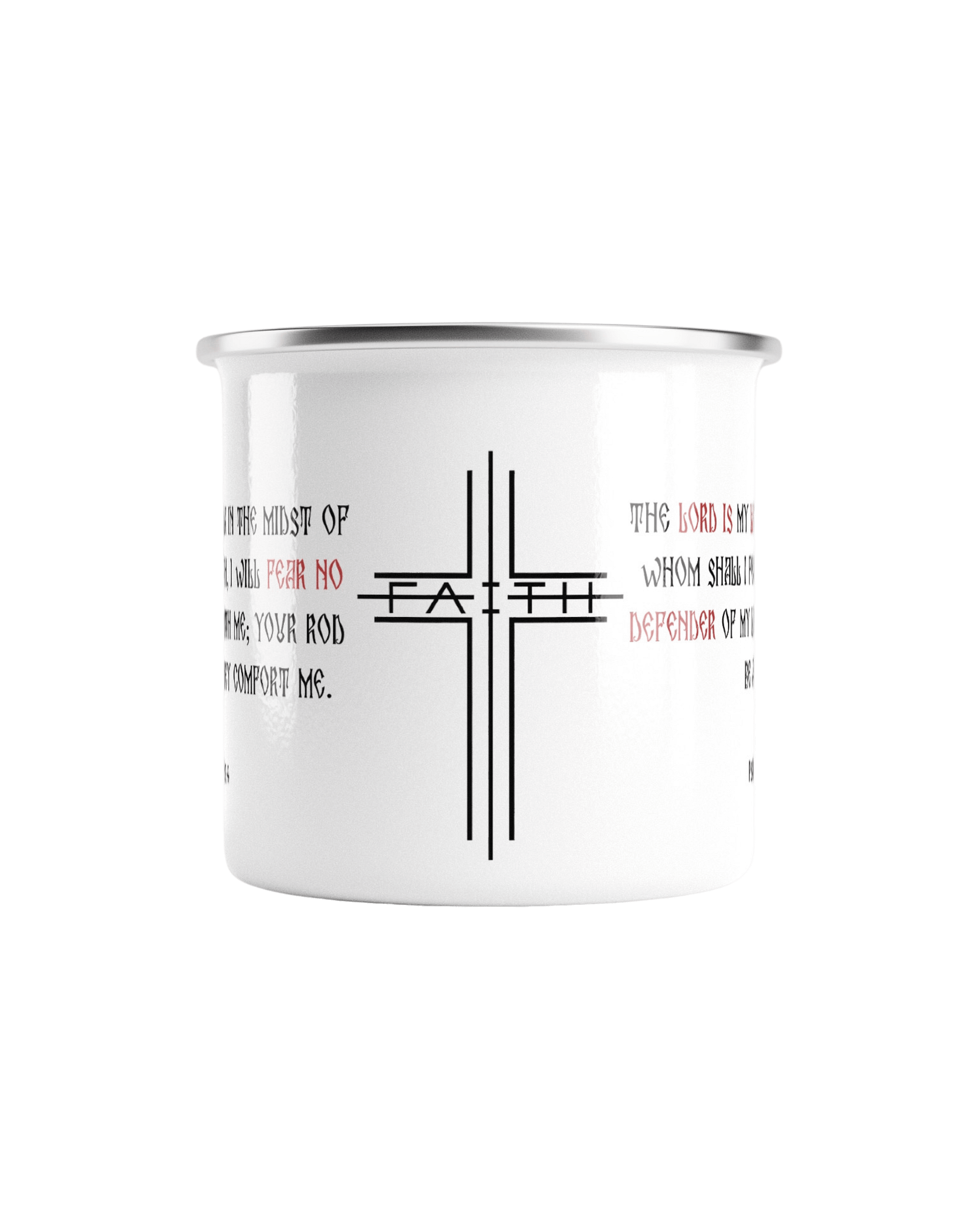Divine Cross Enamel Mug product image (2)