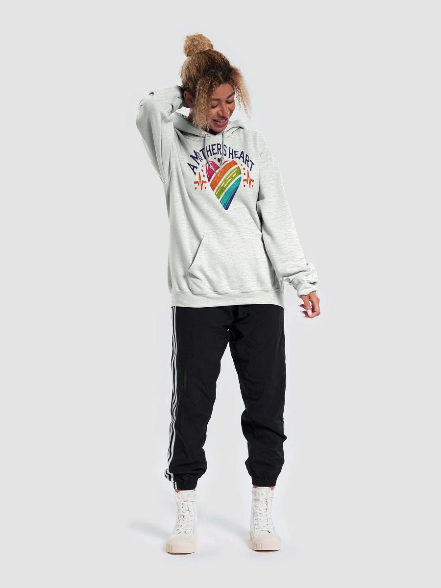 Mother's Heart Striped Hoodie product image (24)