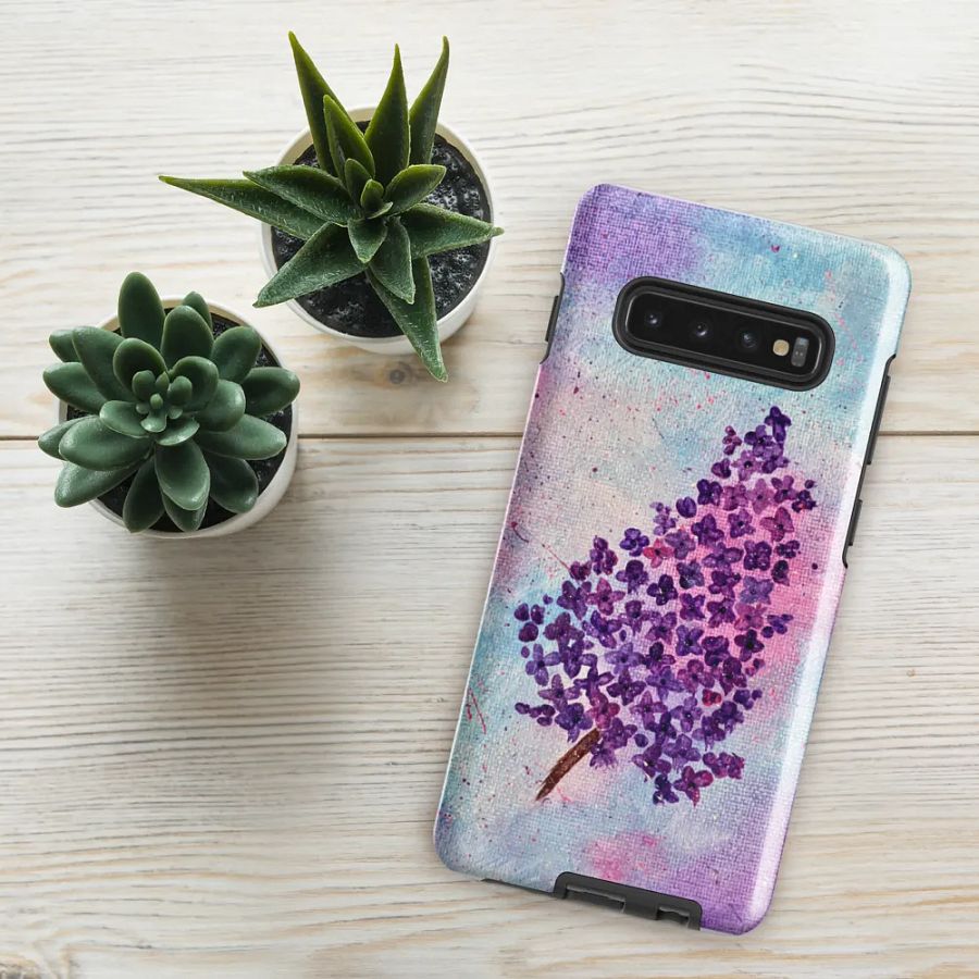 Purple Lilac Armor Samsung® Tough Case product image (49)