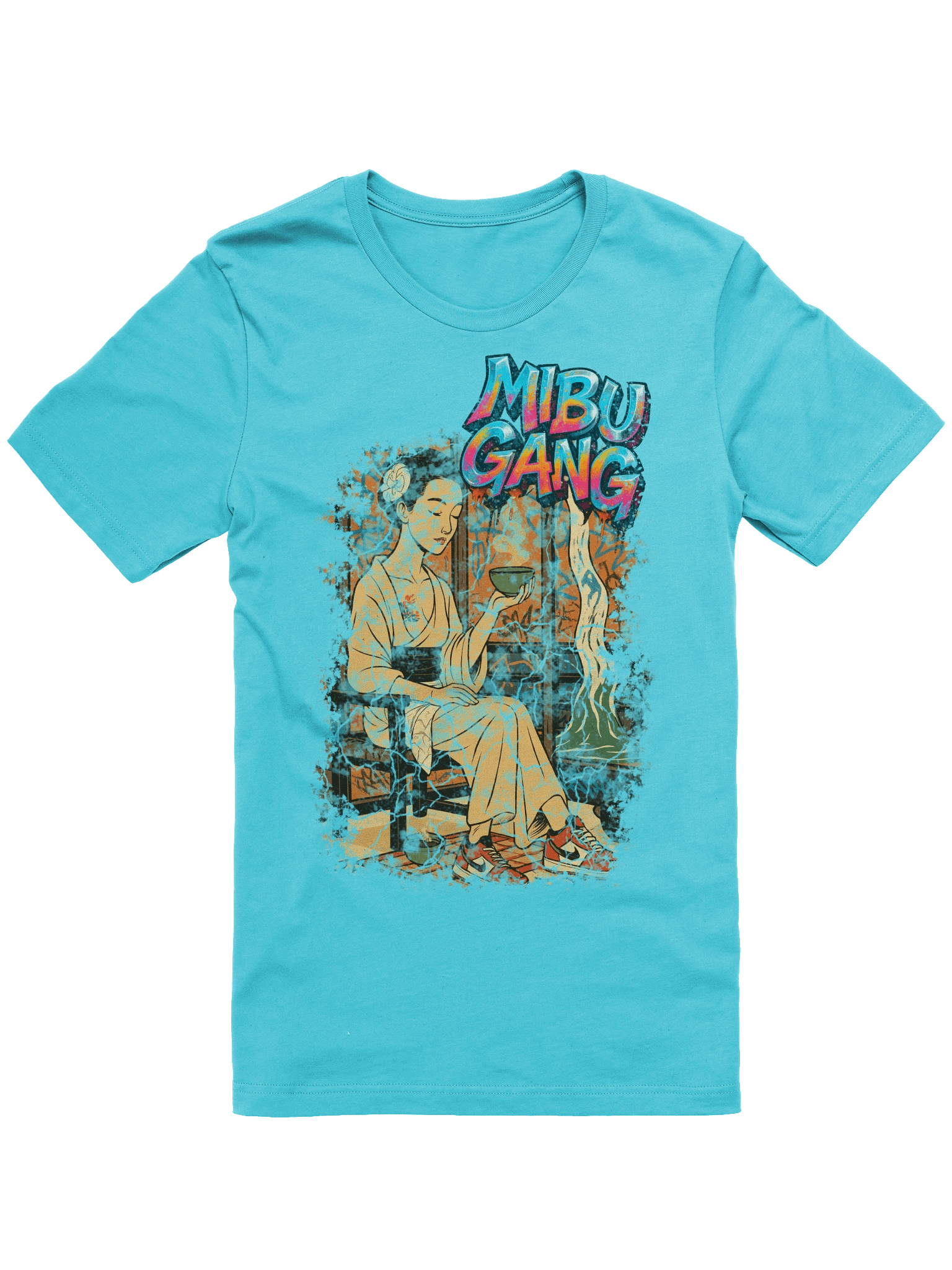 Geisha Flow – Mibu Gang Vintage Tee product image (8)