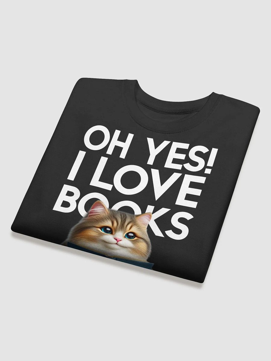 A cute cat is reading book product image (4)