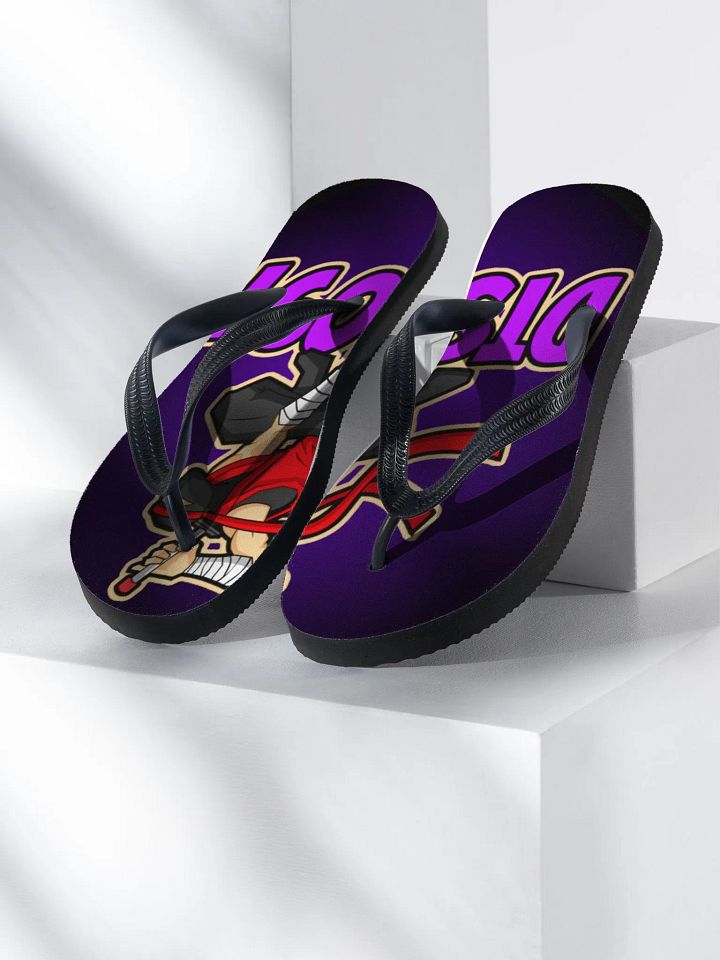 Ninja Warrior Sublimation Flip-Flops product image (1)