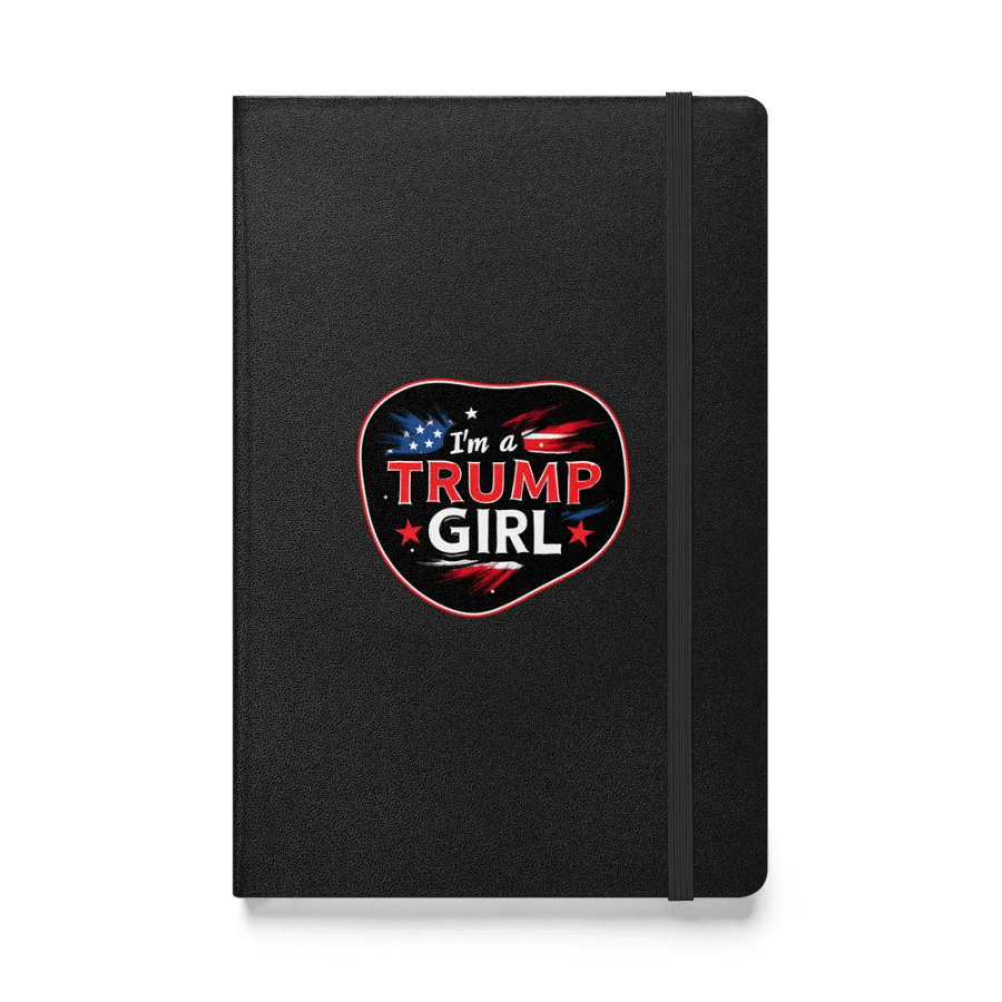 Hardcover Notebook: Trump Girl product image (1)