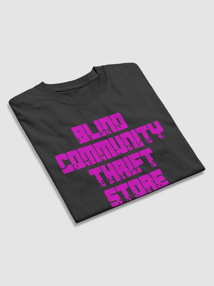 T Shirt Pink Braille Logo 2 product image (3)