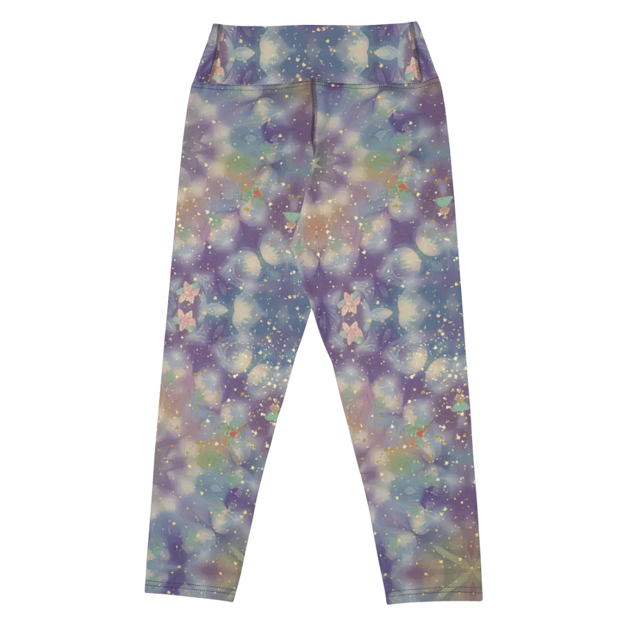 Celestial Whimsy Yoga Capri Leggings product image (7)