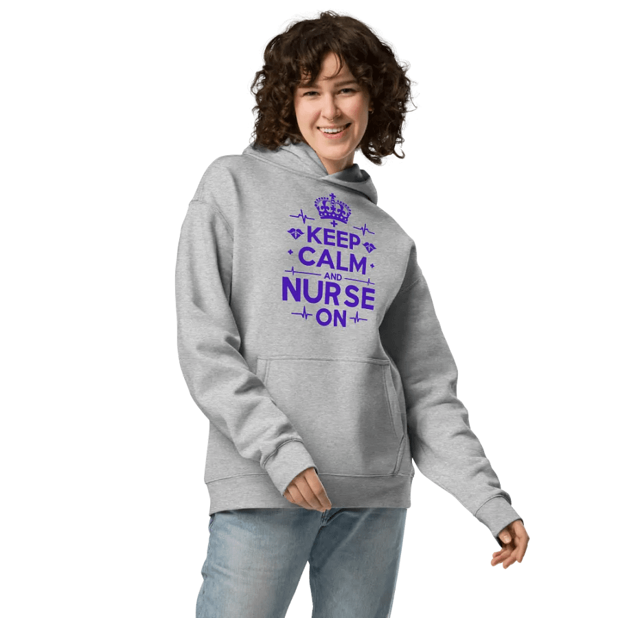 Crowned Nurse Unisex Hoodie product image (3)