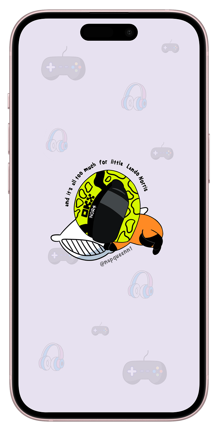 Sleeping Lando - Phone Wallpaper product image (1)