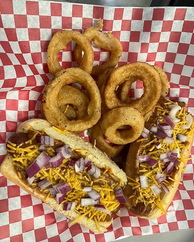 Yes we have really good pizza but on the weekends…. Sometimes we have really good chili dogs too. Our onion rings are also a ...