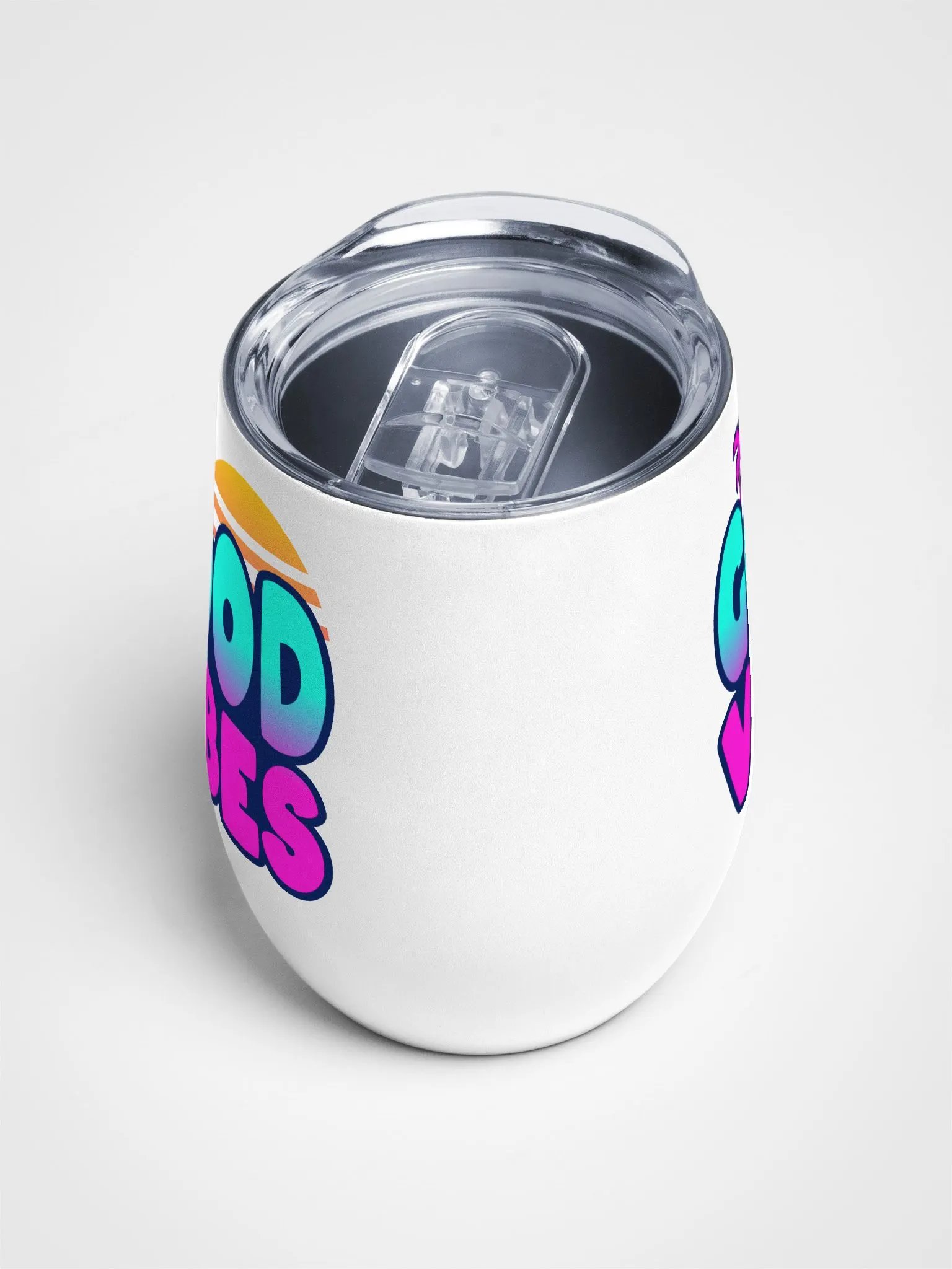 GOOD VIBES WINE TUMBLER product image (4)