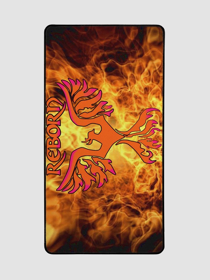 Fire Reborn Phoenix Desk Mat 15.5