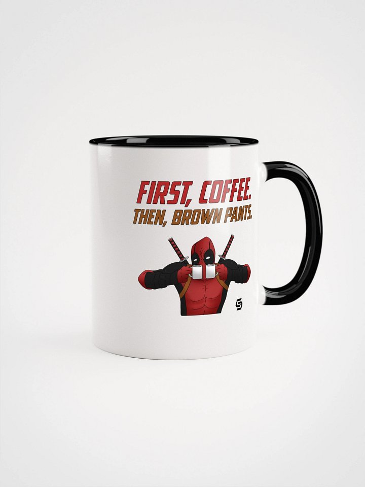 Deadpool Brown Pants Coffee Mug product image (1)