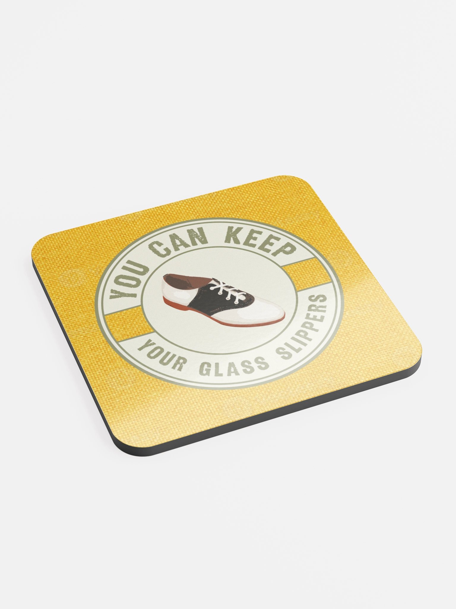 Keep Your Glass Slippers • Beverage Coaster product image (2)