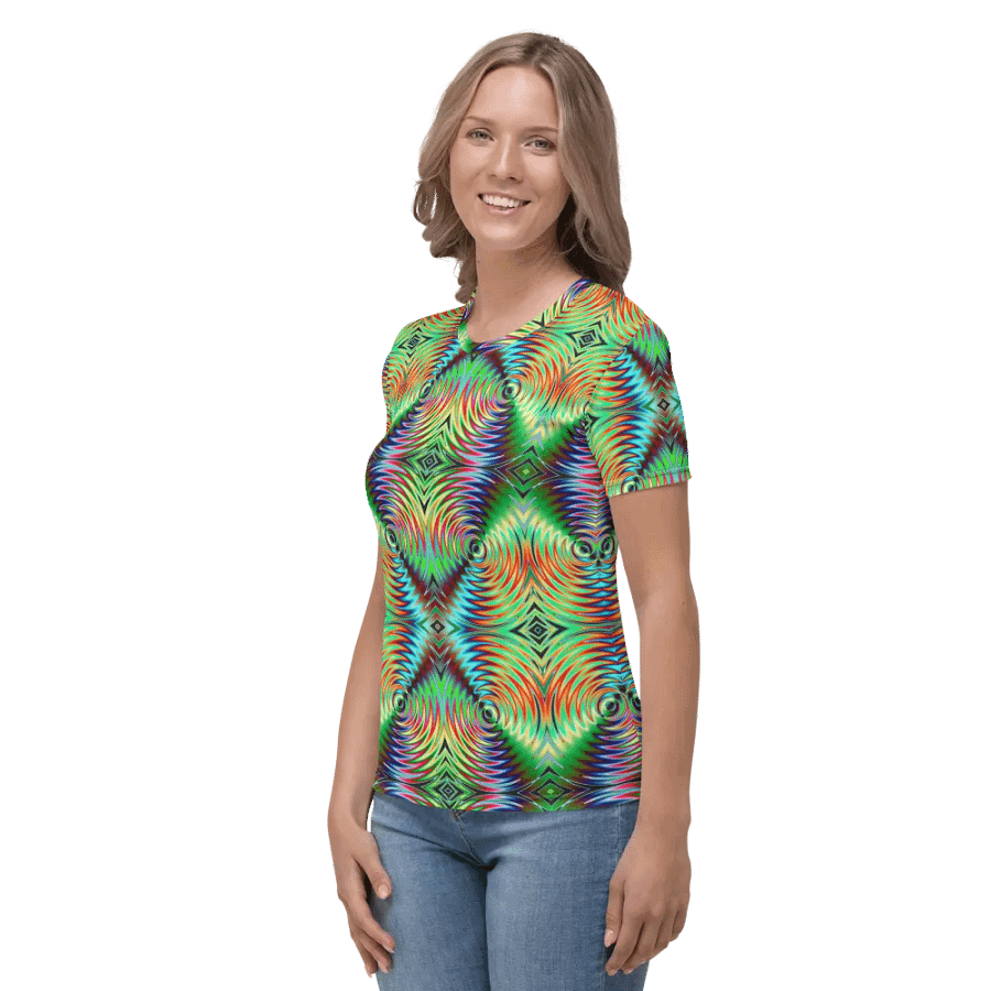 Womens Pschedelic T-Shirt product image (4)
