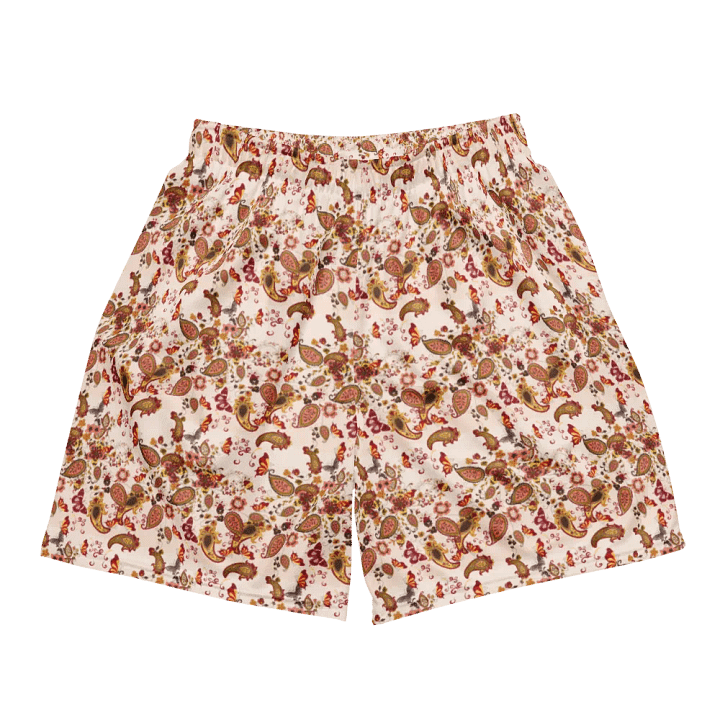 Vintage Velvet Vibes | Recycled Unisex Mesh Shorts product image (2)