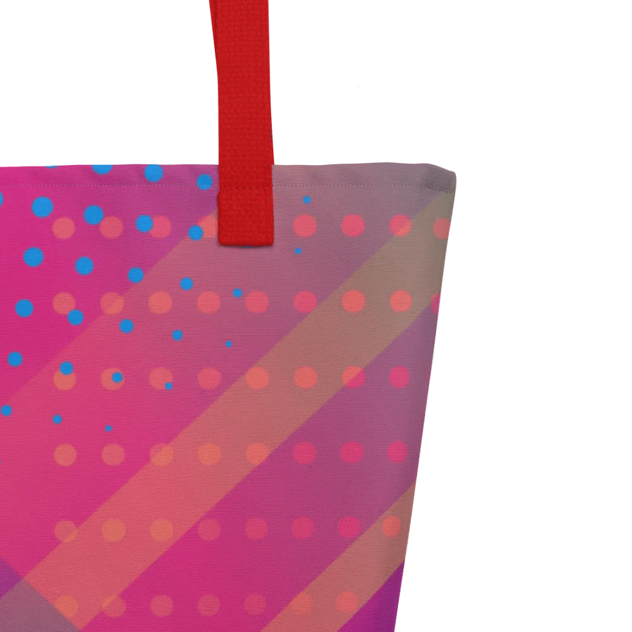 Vibrant Geometry All-Over Tote bag for trendy moms colleagues product image (9)