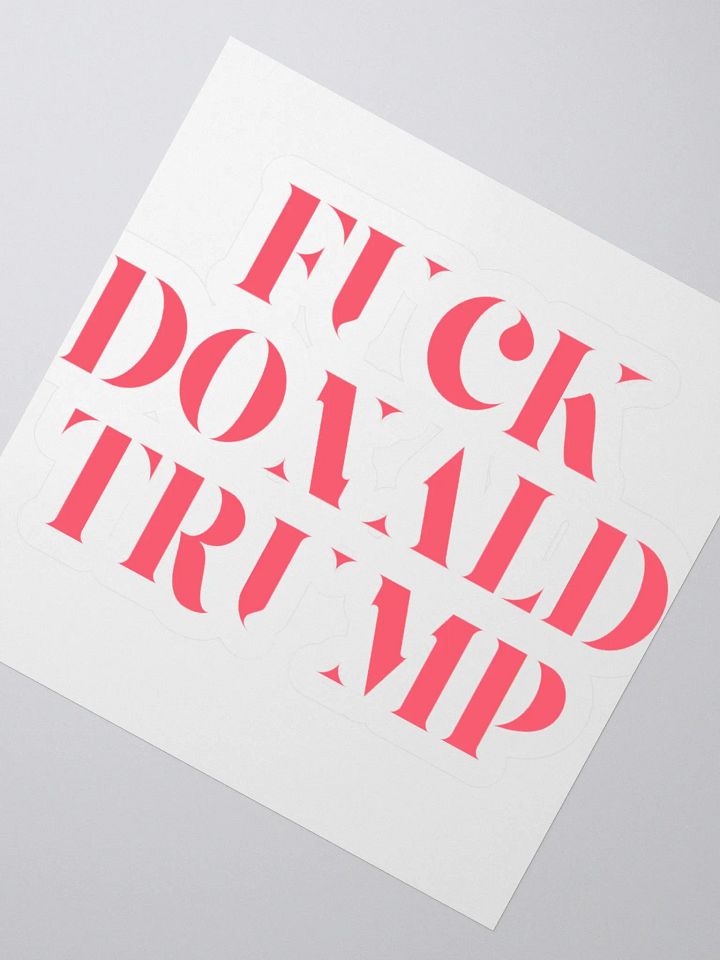 FDT Sticker. product image (4)