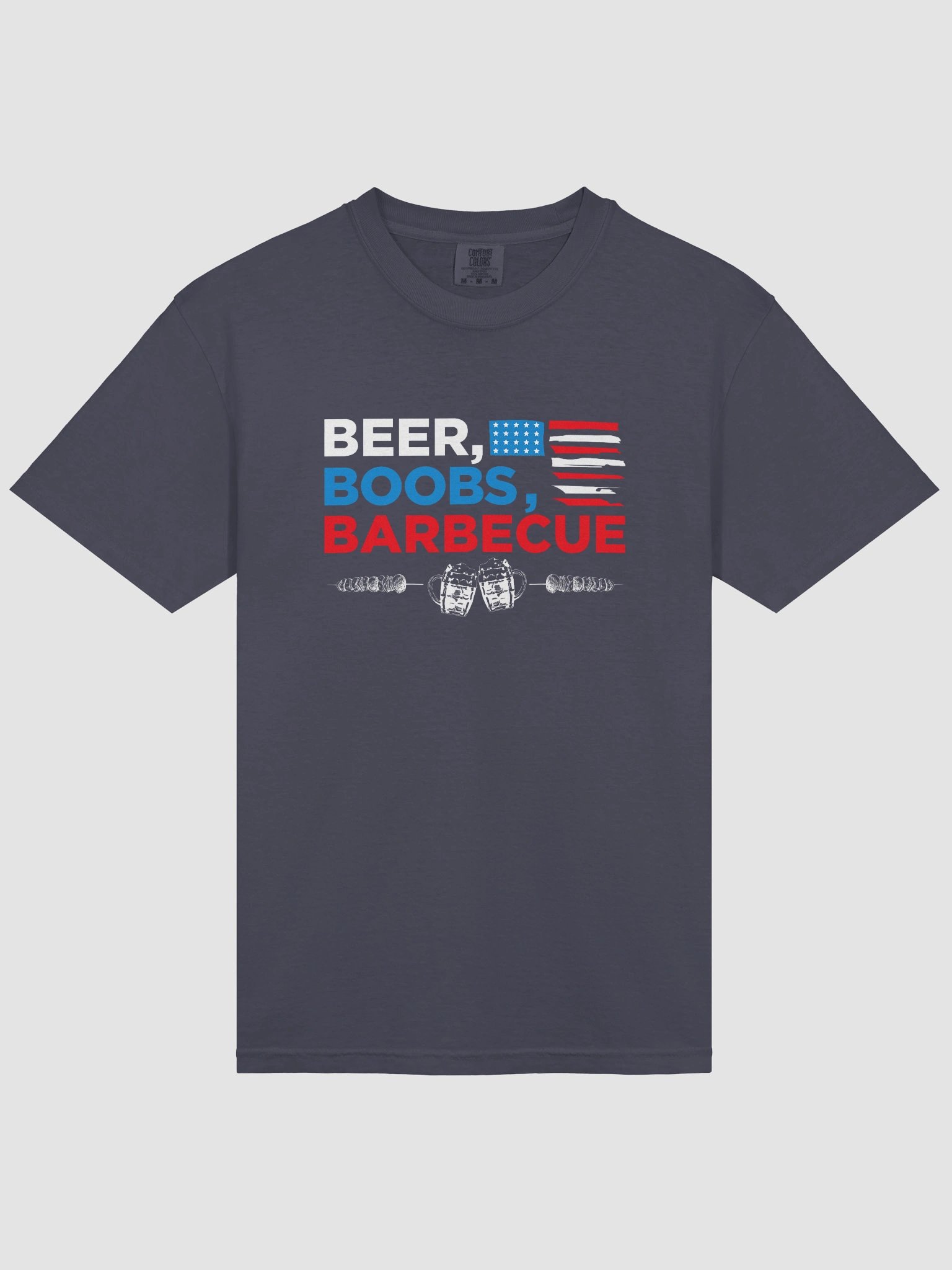 Beer, Boobs, Barbecue Tee product image (11)