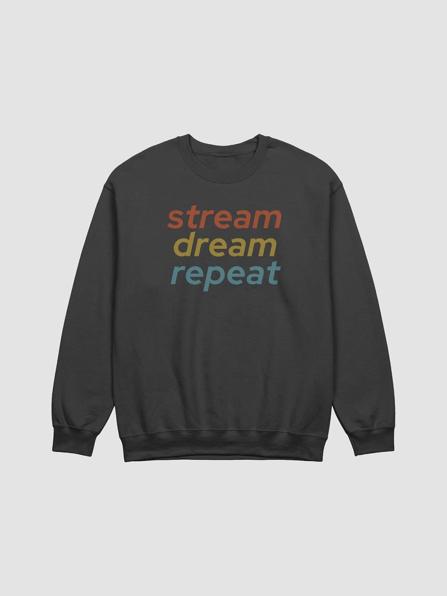 Stream Dream Repeat Crewneck product image (1)