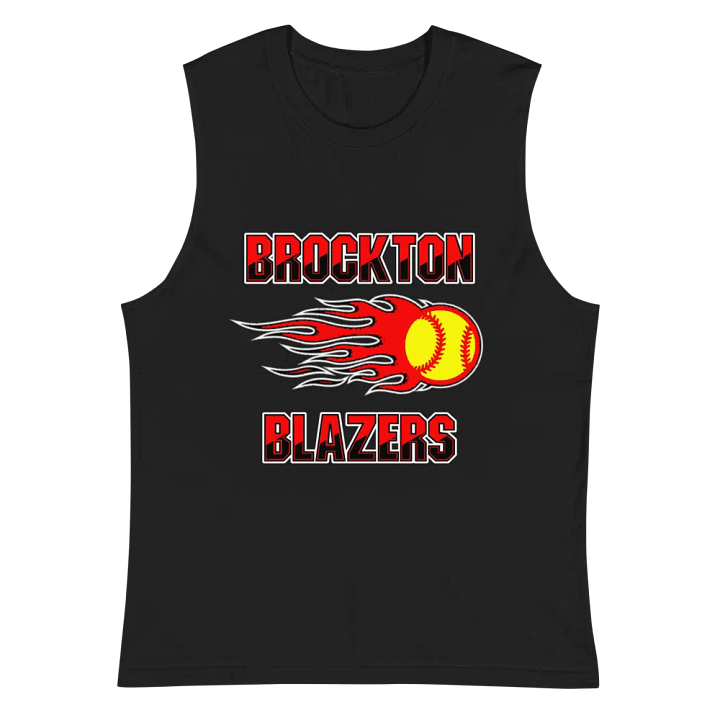 Brockton Blazers Logo Muscle Tank Top product image (3)