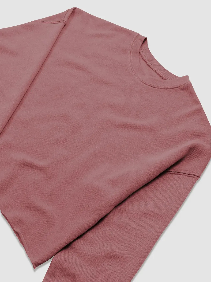 GAME ON warm fleece crop sweatshirt product image (5)
