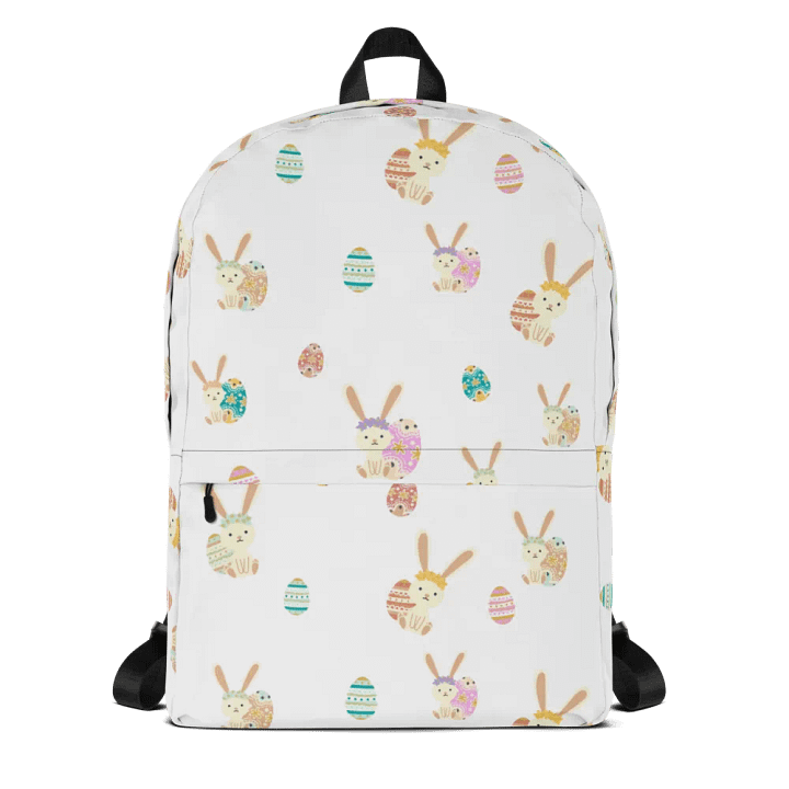 Floral Bunny Dreams All-Over Backpack product image (1)