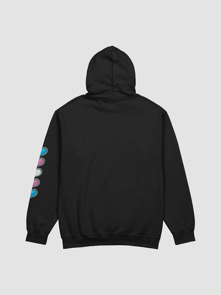 1UP Gaming Festival Transgender Pride 2025 Hoodie product image (2)