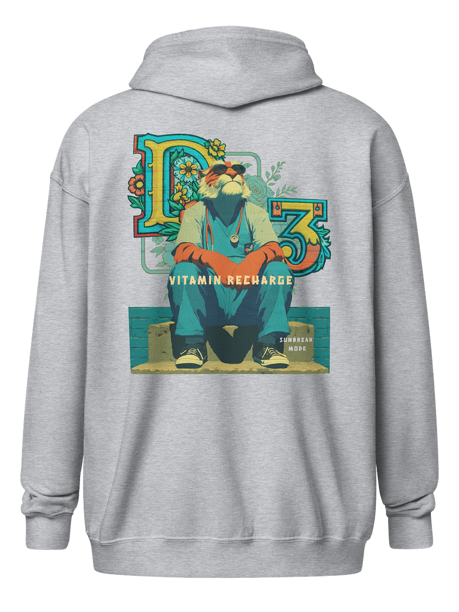Funny Tiger Nurse Zip Up Hoodie. product image (9)