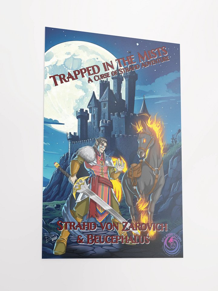 Strahd & Beucephalus: Matte Poster product image (6)