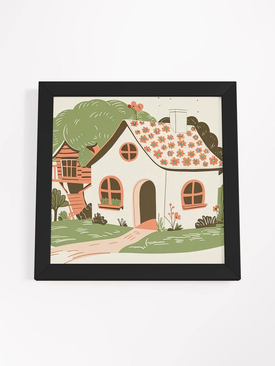 House & Treehouse Framed Poster product image (4)