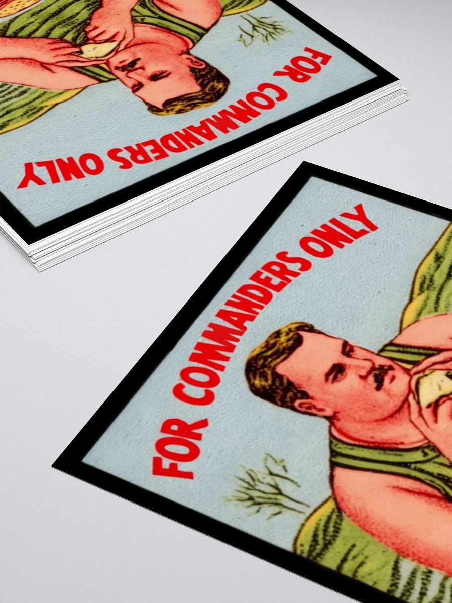 For Commanders Only - Sticker product image (4)