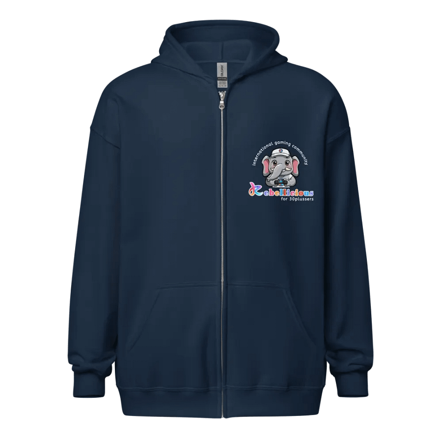 Rebellicious Gamer Zip Hoodie product image (16)
