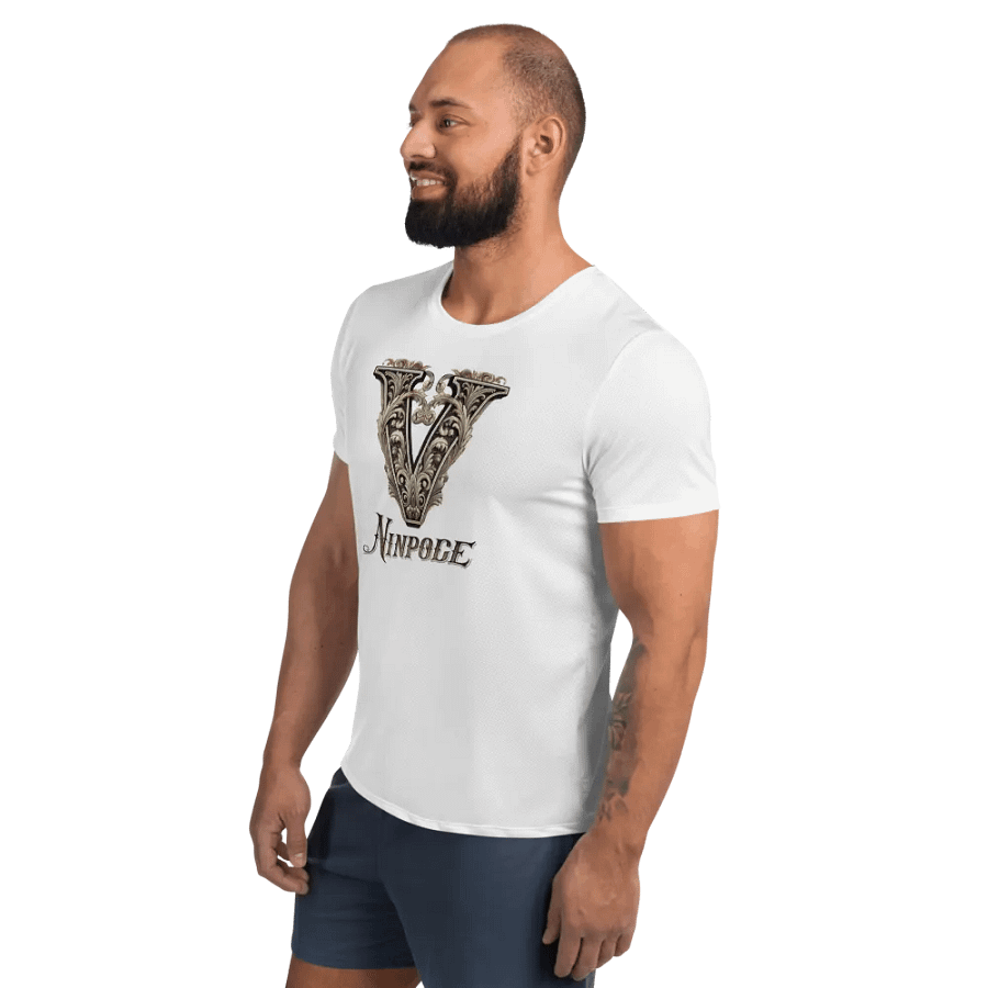 Ninpole Floral Athletic T-Shirt product image (3)