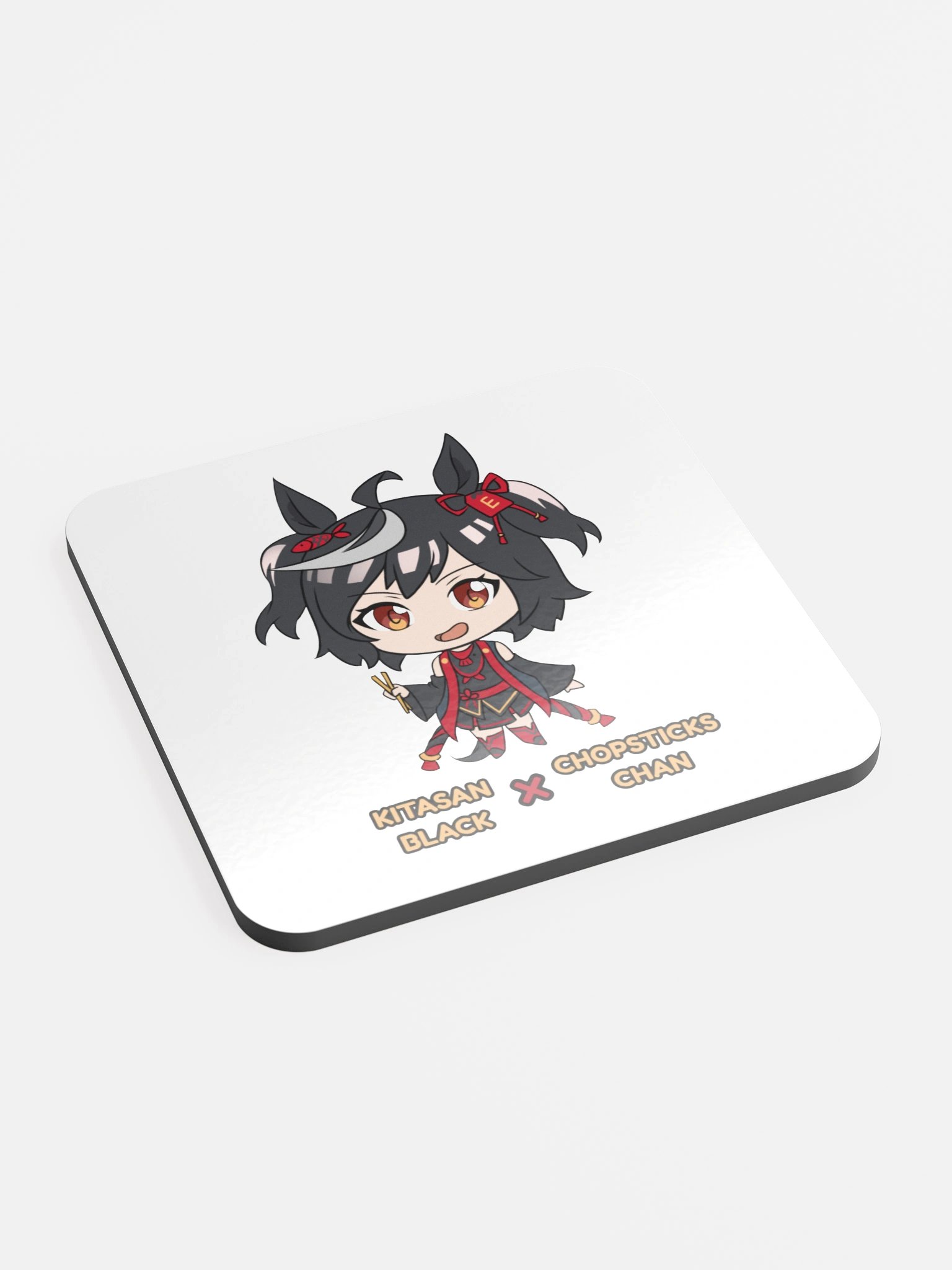 Kitasan Black x ChopsticksChan Coaster product image (2)