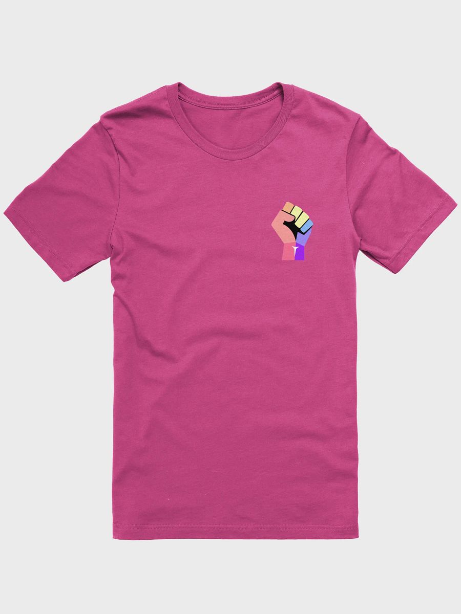 raised xenogender fist t-shirt product image (1)