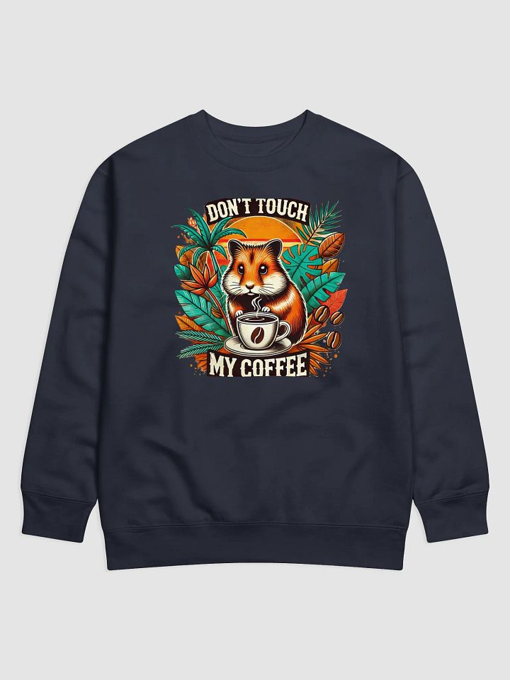 Coffee Hamster Design Sweatshirt product image (8)