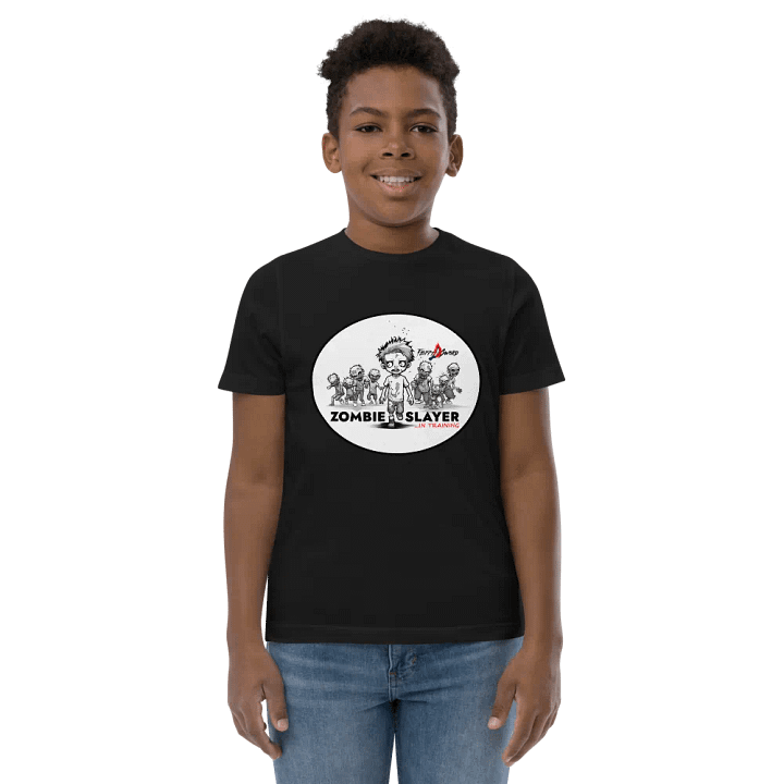 Zombie Slayer Youth Jersey T-Shirt product image (1)