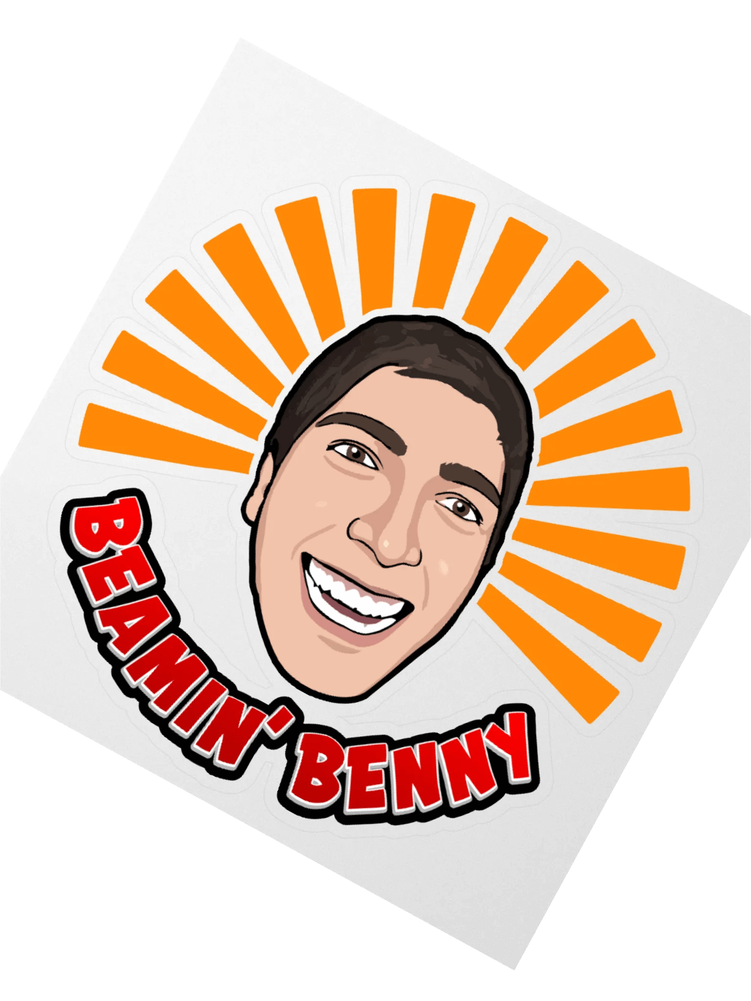 Beamin' Bright Benny Sticker product image (2)
