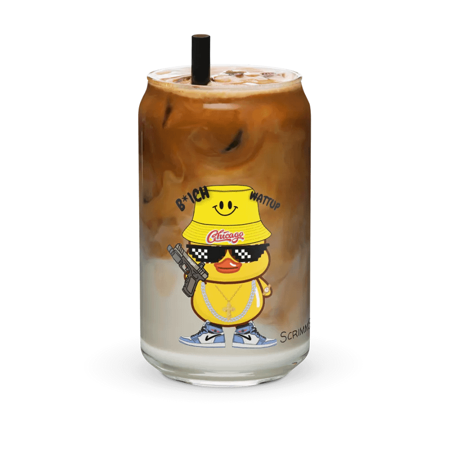 Chiraq MLG Duck Glass Cup product image (36)