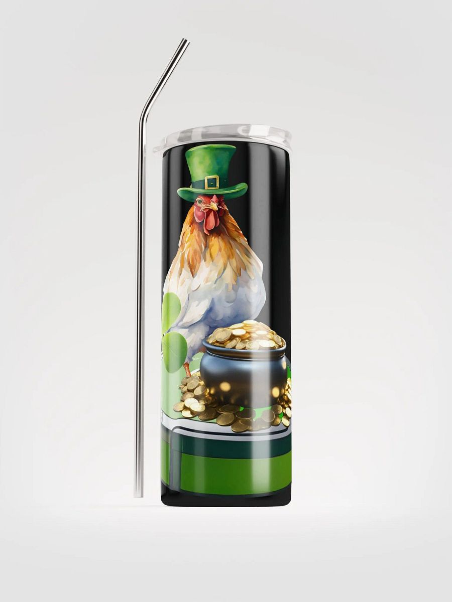 Lucky Clucks Stainless Steel Tumbler product image (2)