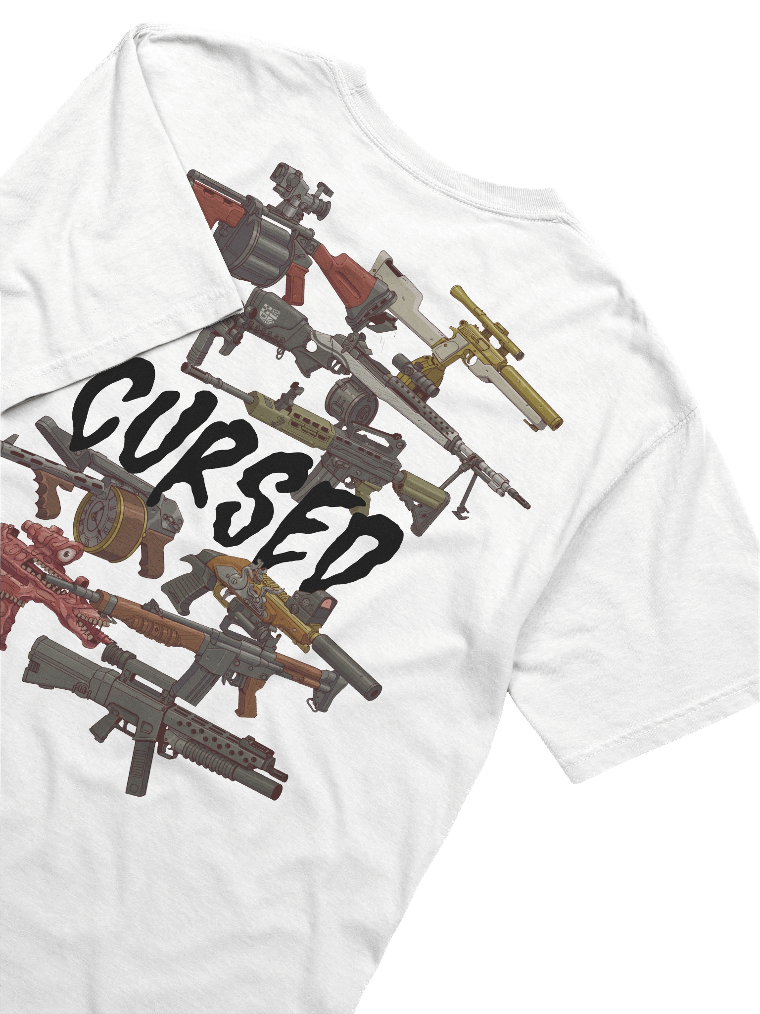The Cursed Tee (White) product image (4)