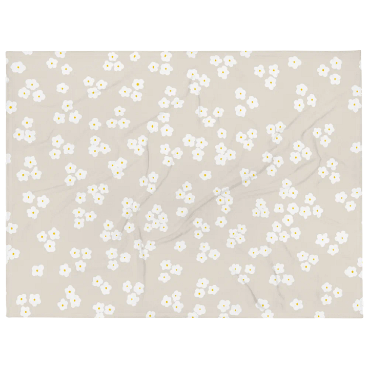TINY DAISY FLEECE BLANKET product image (1)