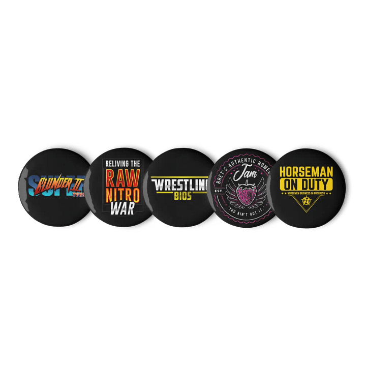 Wrestling Bios Pin Set product image (2)