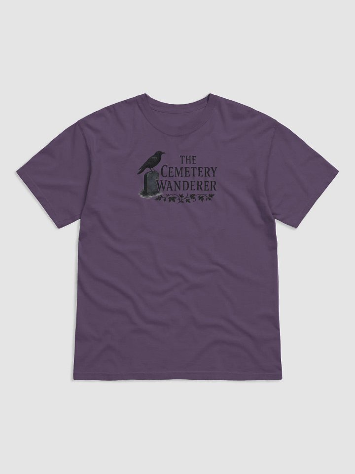 The Cemetery Wanderer Raven's Rest Gothic T-Shirt product image (10)