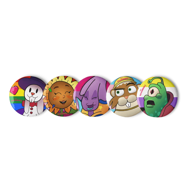 Peg Pride Buttons product image (1)