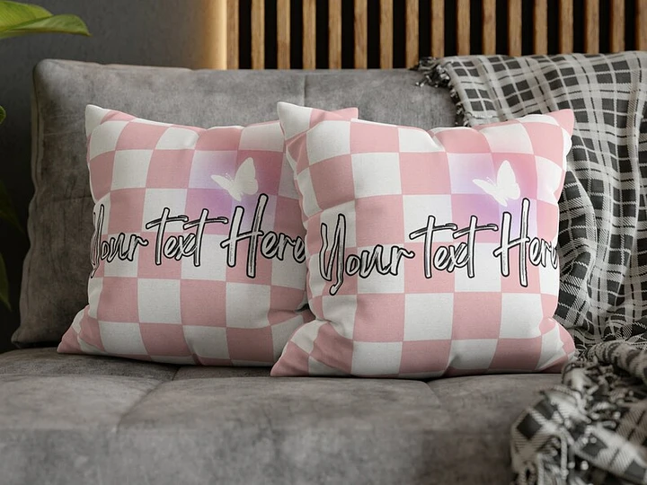 Checkered Decorative Pillow product image (1)